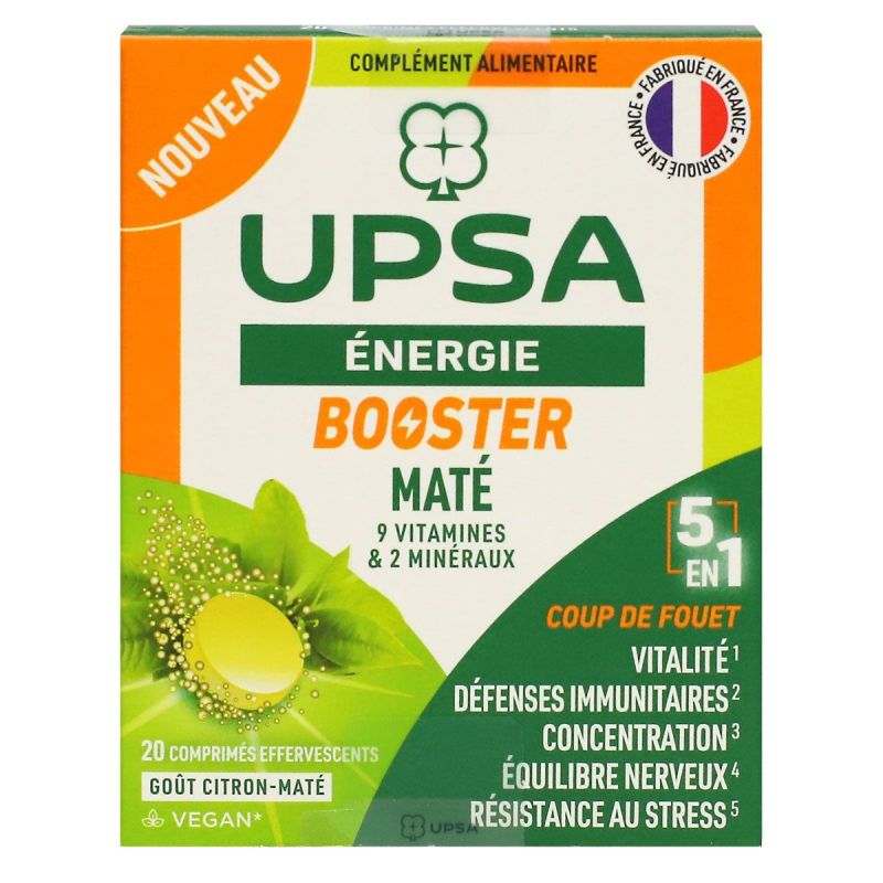 Energie Booster Maté 5en1 20 comprimés Pharmacie Paque Grandvilliers — free download