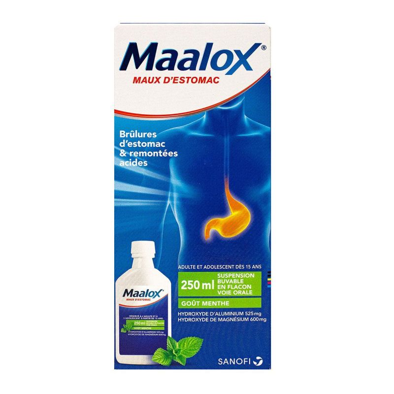 Maalox Sus Buv250Ml En Flacon Pharmacie Paque Grandvilliers — free download