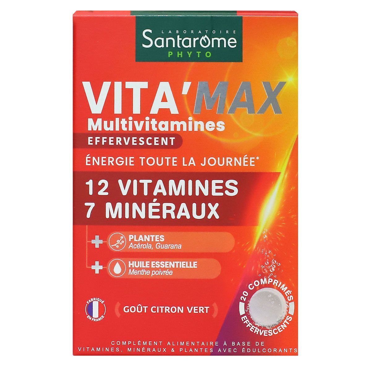 SANTAROME VITA'MAX CPR EFFERV 20 Pharmacie Paque Grandvilliers — free download