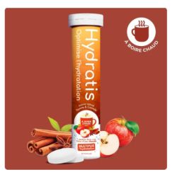 Hydratis Arôme naturel Pomme & Cannelle 20 pastilles effervescentes