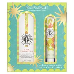 Roger & Gallet Fleur d'Osmanthus Eau Parfumée Bienfaisante 30 ml + Crème Mains 30 ml Offert