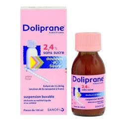 Doliprane 2,4  Susp Buv 100Ml /40