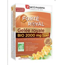 Forté Royal Gelée royale BIO 2000mg 20 ampoules.