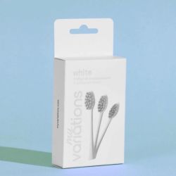 My Variations Pack de 3 têtes de brosette Blanc