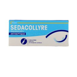 Sedacollyre collyre antiseptique