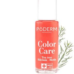 Poderm Vernis Color Care Rouge Corail 8ml