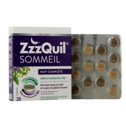 ZzzQuil sommeil LP1.9mg  28 comprimés