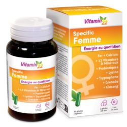 Vitamines spécific femme 60 gelules