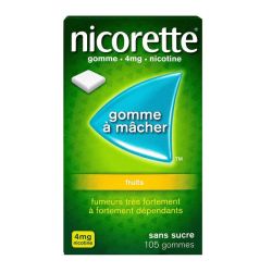 Nicorette 4Mg Gom Frts Ss/105