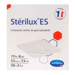 Sterilux Comp7,5X7,5 2 50 T