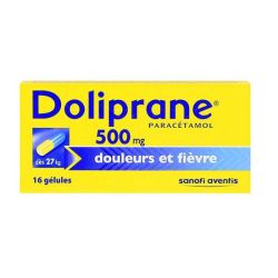 Doliprane 500Mg Gelu 16