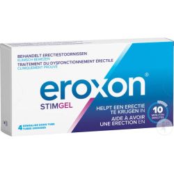 Eroxon Stimgel Dysfonctionnement Erectile 4 Tubes