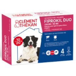 Clement Fiprokilduo Chien Moy10-20Kg 4P