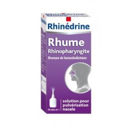Rhinédrine rhume rhinopharyngite