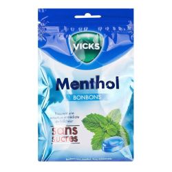 Vicks Bonbon Menthol Ss 72G