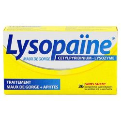 Lysopaine Cpr Menthe /36