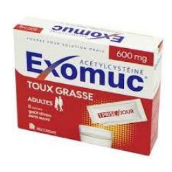 Exomuc 600Mg x 6 sachets