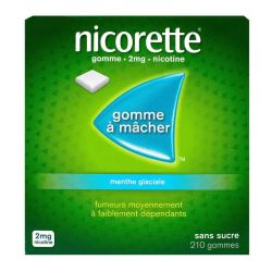 Nicorette 2Mg Gomme Ment Gl Ss 210