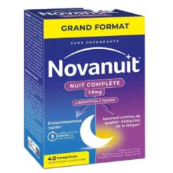 Novanuit nuit complète 1.9 mg 40 cpr