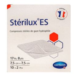 Sterilux Comp7,5X7,5 2 10