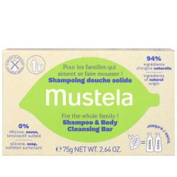 Mustela Shampoing douche solide 75g