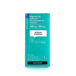 Alginate de sodium / Bicarbonate de sodium