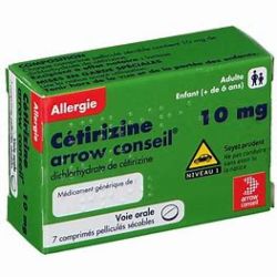 Cetirizine 10Mg Arw Cons Cp S 7