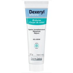 Dexeryl specific gel crème 50 g brûlures et coups de soleil