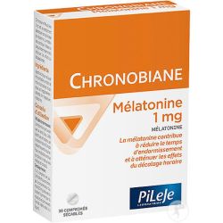 Pileje Chronobiane Mélatonine 1 mg comprimés x 30