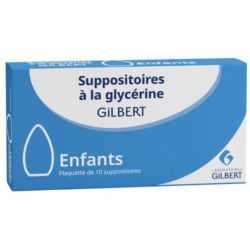 Glycerine Sup Enf Gilbert 10