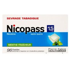 Nicopass 1,5Mg Menthe Ss /96