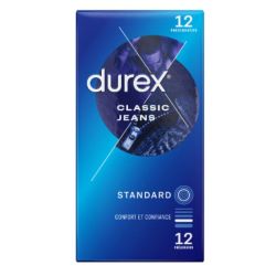 Durex Classic Jeans 12 préservatifs standard