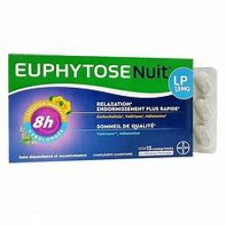 Euphytose Nuit Lp 1,9Mg Cpr 15