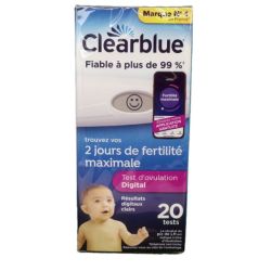 Clearblue Test d'ovulation digital 20 tests