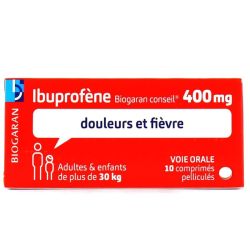 Ibuprofene Biog Con400Mg Cpr10