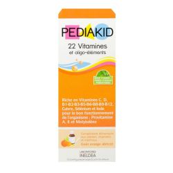 Pediakid 22 vitamines & oligo-éléments 125ml