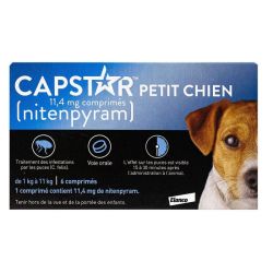 Capstar 11,4Mg Cpr Petit Ch B/6