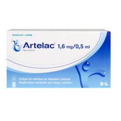 Artelac Collyre 0,5Ml 60 unidoses