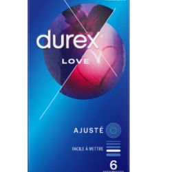 Durex love 6 préservatifs ajusté