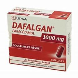 Dafalgan 1 000Mg Gelul 8