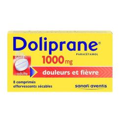 Doliprane 1 G Cpr Effv Bt8 /120