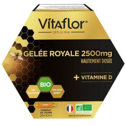 Vitaflor Gele Royal+Vit D Amp10X20