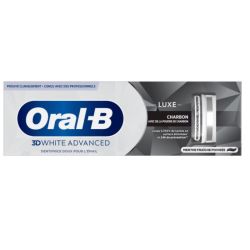 Oral B 3D white advenced luxe charbon