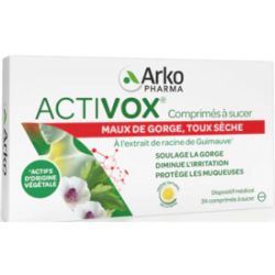 Activox Pastilles citron x 24
