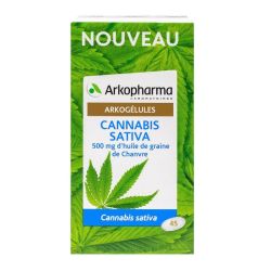 Arkog Cannabis Caps 45 Sommeil Stress