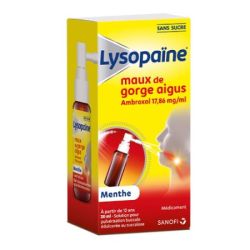Lysopaine Spray maux de gorge