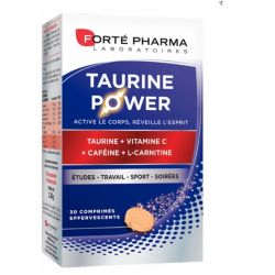 Taurine Power 30 comprimés effervescents