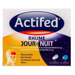 Actifed Rhume Jour et Nuit