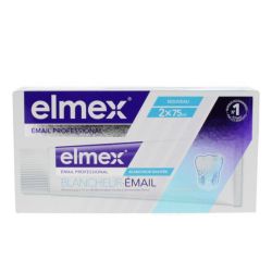 Dentifrice elmex émail professional blancheur émail 2X75mL