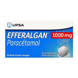 Efferalgan 1G Eff Fruit Rouge /8